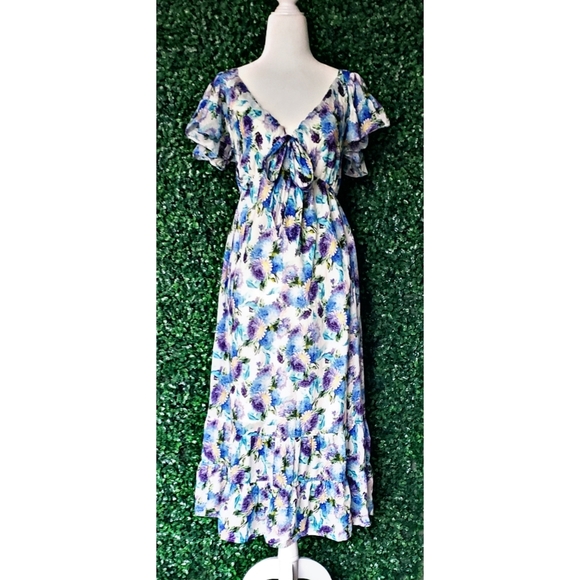 31. NWOT J. Crew Cotton voile sun dress in vintage floral - Picture 1 of 6